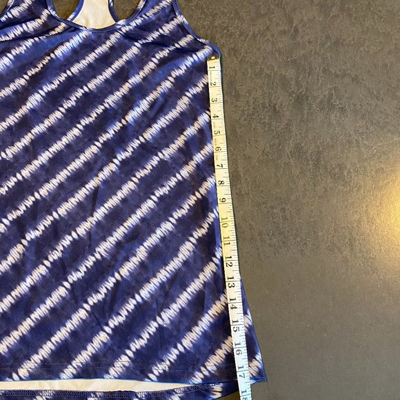 Inner Spirit Tye Dye Blue Tank Top Size L - Picture 5 of 7